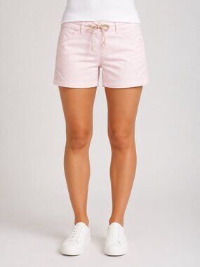 J. Crew Pink Coastal Tie Waist Everyday Chino  Shorts 6 NWT